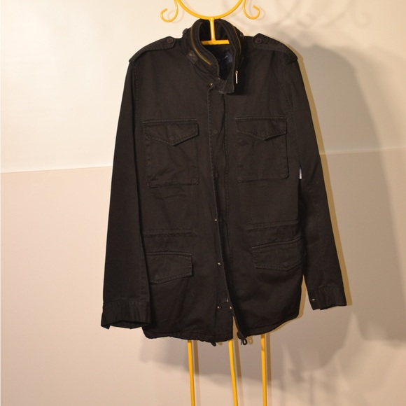 Preloved French Connection military inspired coat - Picture 3 of 13